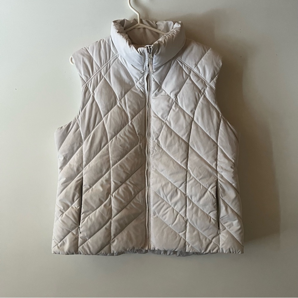 SOREL Quilted White Puffer Vest